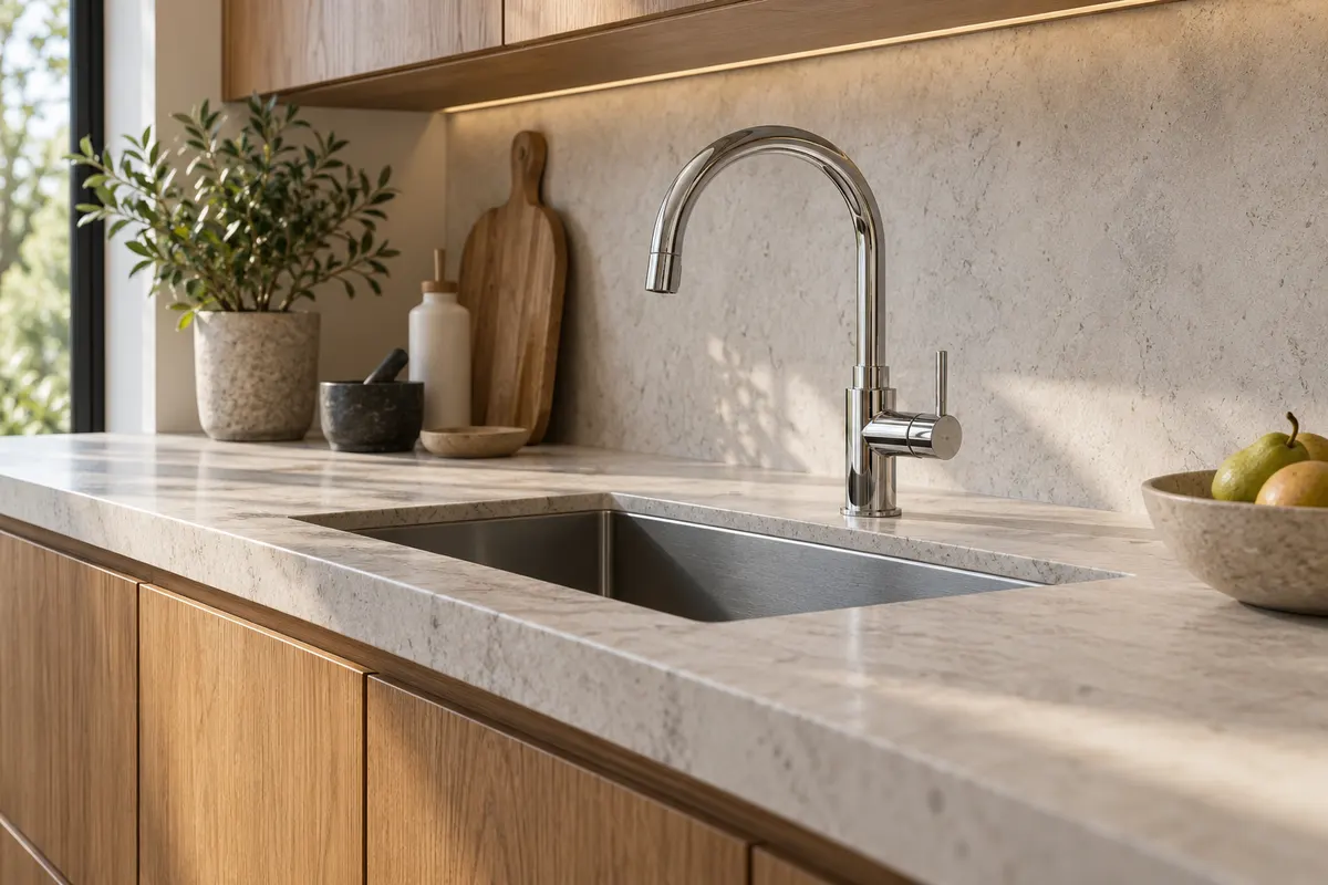 The kitchen refresh: original illustrative plumbers concept